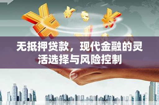 涡阳无抵押贷款，现代金融的灵活选择与风险控制
