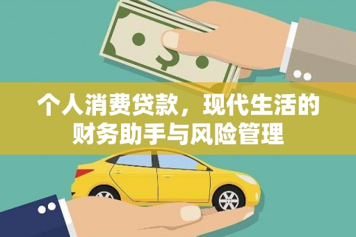 涡阳个人消费贷款，现代生活的财务助手与风险管理