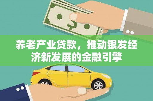 涡阳养老产业贷款，推动银发经济新发展的金融引擎
