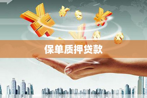 涡阳保单质押贷款