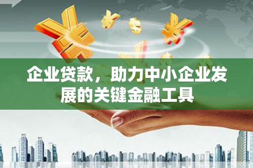 涡阳企业贷款，助力中小企业发展的关键金融工具