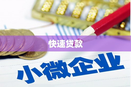 涡阳快速贷款