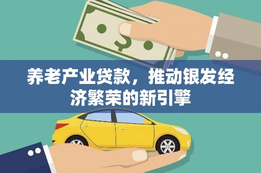 涡阳养老产业贷款，推动银发经济繁荣的新引擎
