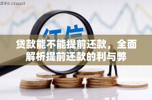涡阳贷款能不能提前还款，全面解析提前还款的利与弊