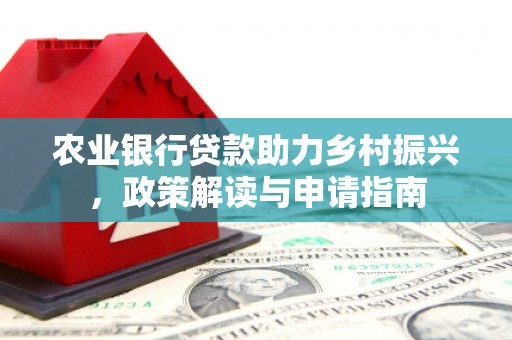 涡阳农业银行贷款助力乡村振兴，政策解读与申请指南
