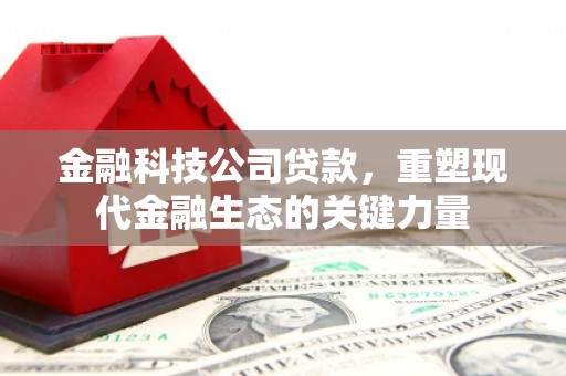 涡阳金融科技公司贷款，重塑现代金融生态的关键力量