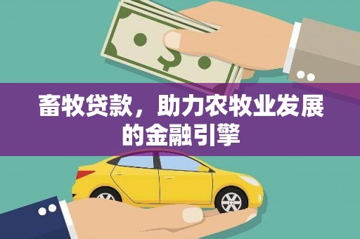 涡阳畜牧贷款，助力农牧业发展的金融引擎