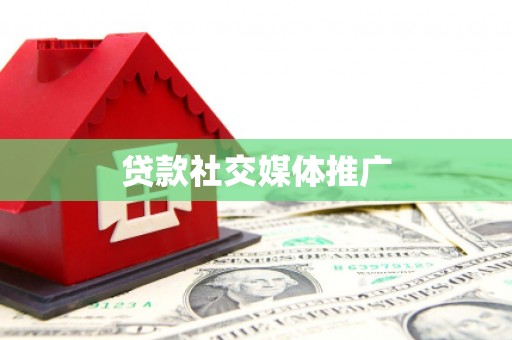 涡阳贷款社交媒体推广